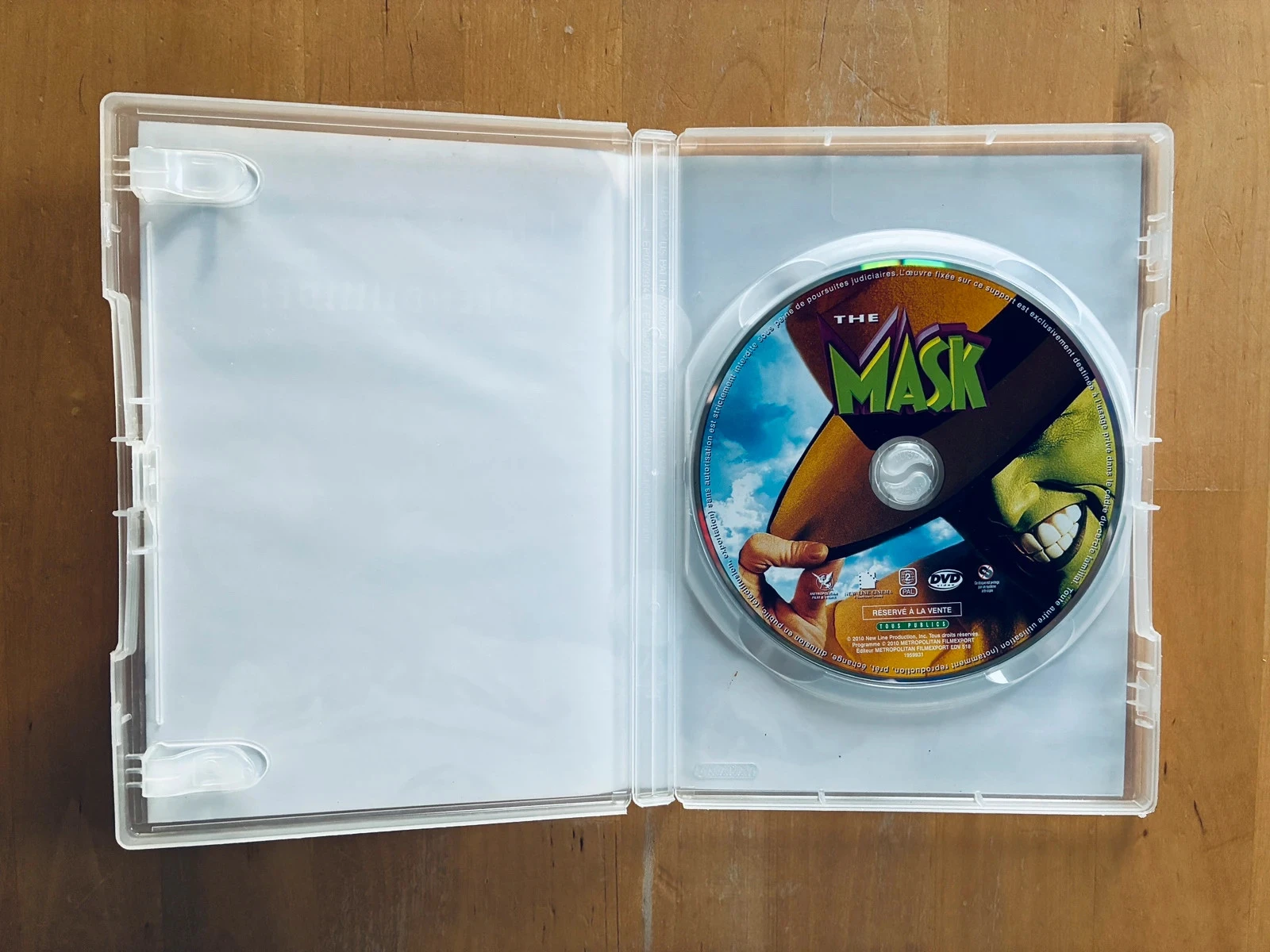DVD The Mask Jim Carrey. – photo 2